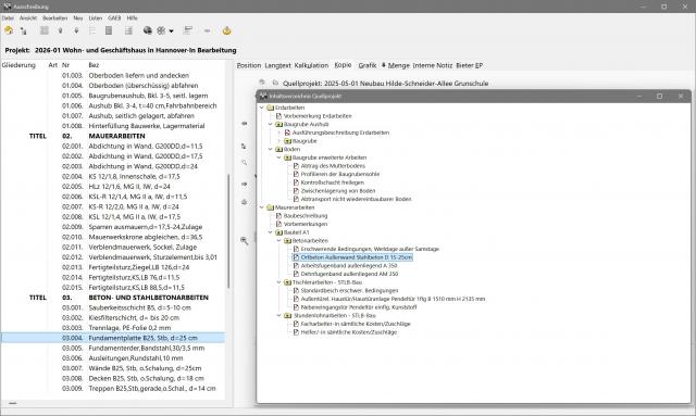 Ausschreibung mit Register Kopie