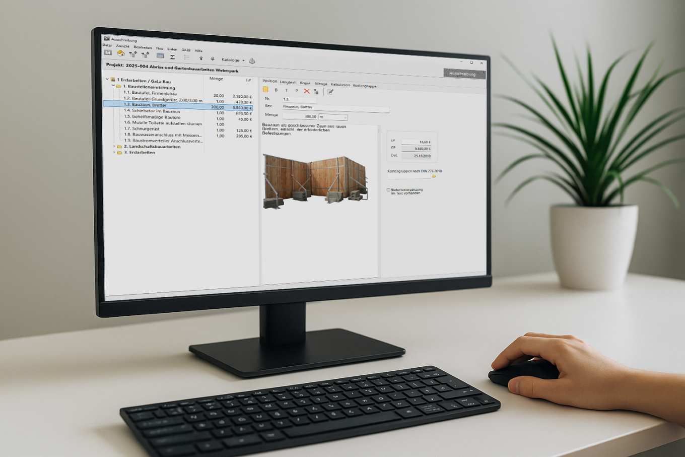 Weitere Funktionen: Kostenplanung, Terminmanagement und BIM-Integration